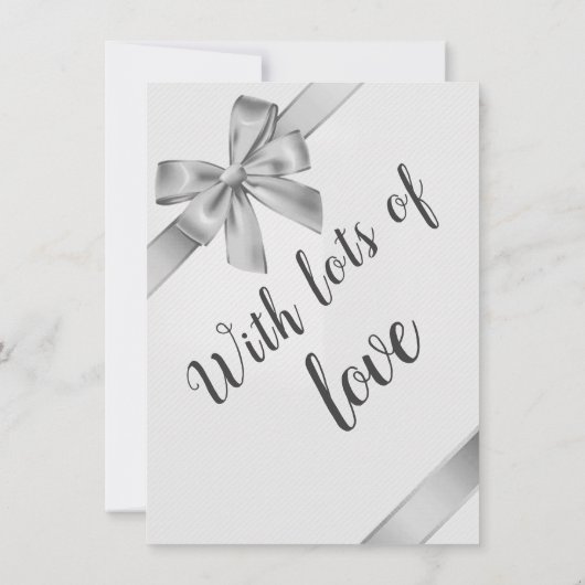 Weihnachtskarte (Rückseite)