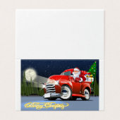 Weihnachtskarte (Außenseite Aufgefaltet)