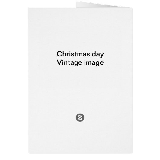 Weihnachtskarte (Hinten)