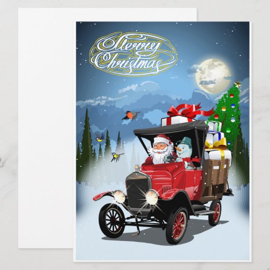 Weihnachtskarte (Vorne/Hinten)