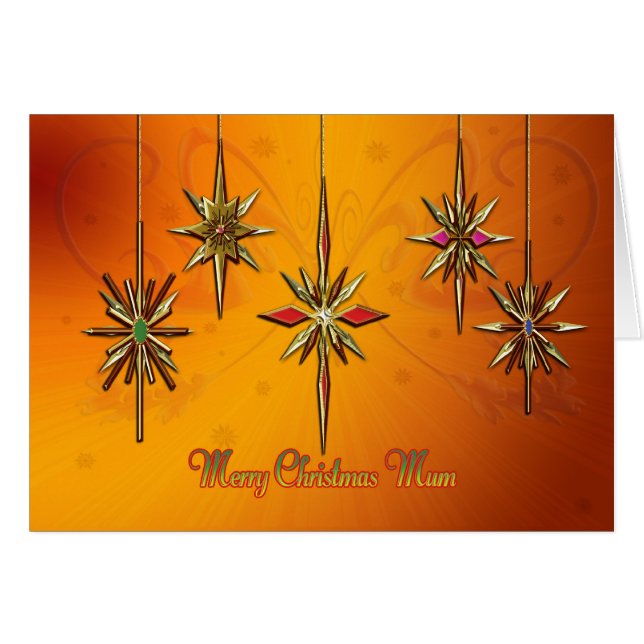 Weihnachtskarte (Vorderseite (Horizontal))