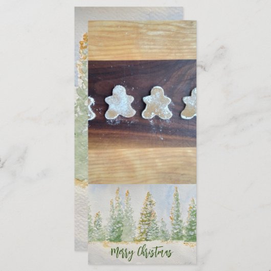 Weihnachtskarte (Vorne/Hinten)