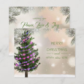 Weihnachtskarte (Vorne/Hinten)