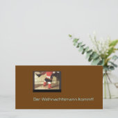 Weihnachtskarte (Stehend Vorderseite)