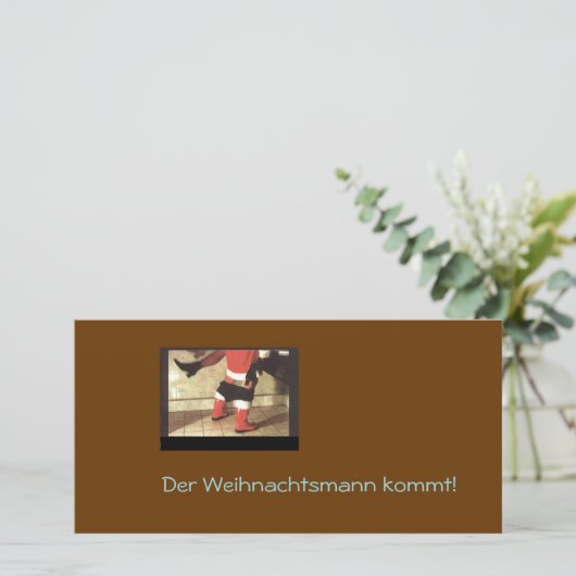 Weihnachtskarte (Stehend Vorderseite)