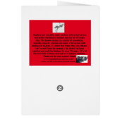 Weihnachtskarte (Hinten)