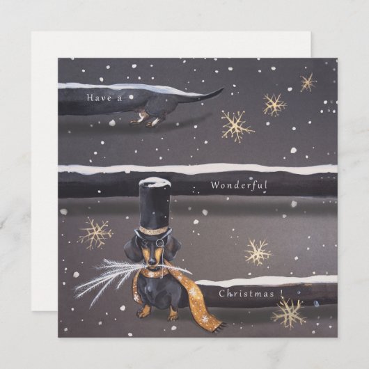 Weihnachtskarte (Vorne/Hinten)