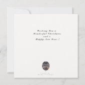 Weihnachtskarte (Rückseite)