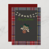 Weihnachtskarte (Vorne/Hinten)