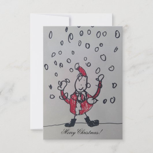 Weihnachtskarte (Vorderseite)