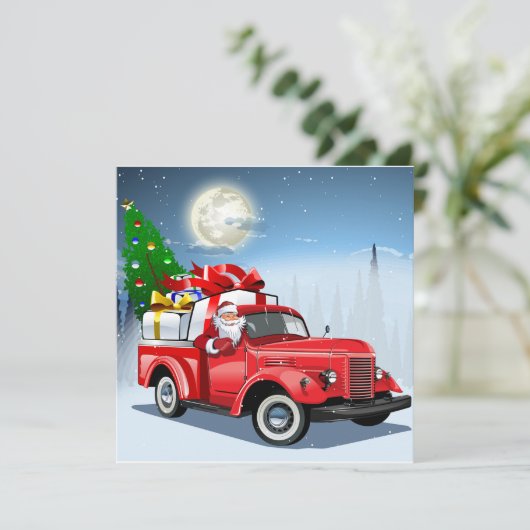 Weihnachtskarte (Stehend Vorderseite)