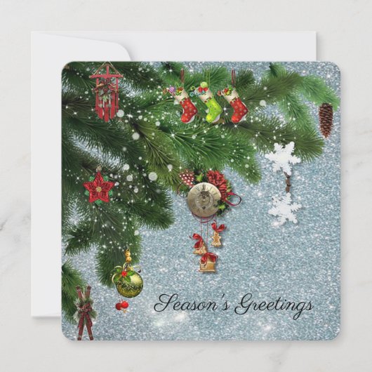 Weihnachtskarte (Vorderseite)