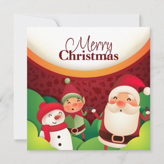 Weihnachtskarte (Vorderseite)