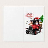 Weihnachtskarte (Außenseite Aufgefaltet)