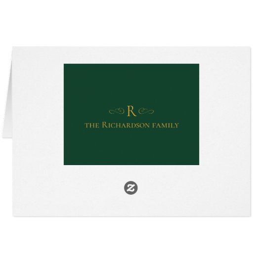 Weihnachtskarte (Rückseite Horizontal)