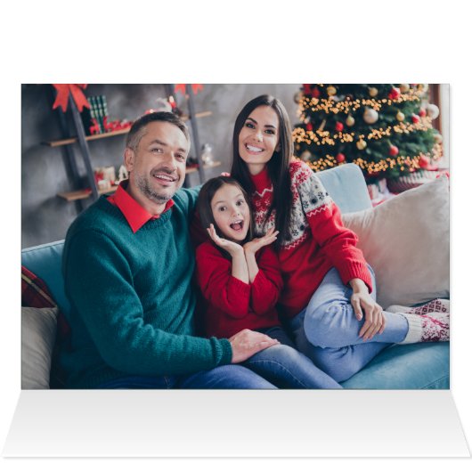 Weihnachtskarte (Innenansicht Horizontal (Oben))