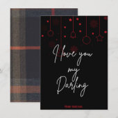 Weihnachtskarte (Vorne/Hinten)