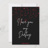 Weihnachtskarte (Vorderseite)