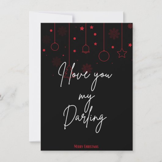 Weihnachtskarte (Vorderseite)