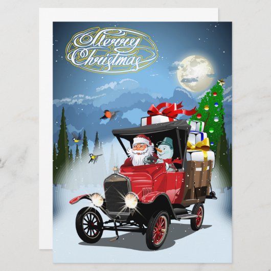 Weihnachtskarte (Vorne/Hinten)