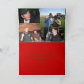 Weihnachtskarte 07 feiertagskarte (Innenseite)