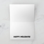 Weihnachtskarte 07 feiertagskarte (Innenseite)