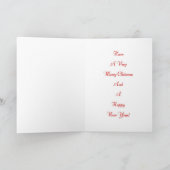 Weihnachtskarte 2004 feiertagskarte (Innenseite)