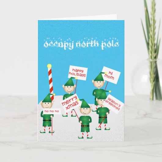 Weihnachtskarte 2011 feiertagskarte (Vorderseite)