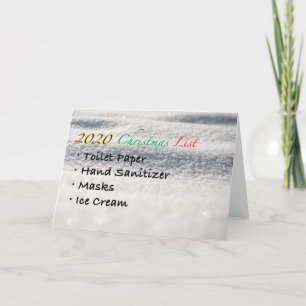 Weihnachtskarte 2020 feiertagskarte