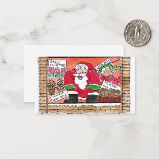 Weihnachtskarte 2020 mitteilungskarte (Vorderseite/Rückseite Beispiel)