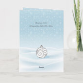 Weihnachtskarte 2022 dankeskarte (Rückseite)