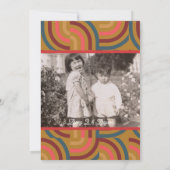 Weihnachtskarte 2024 für das Aquamarine neue Jahr  Einladung (Rückseite)