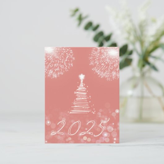 Weihnachtskarte 2025 feiertagskarte (Stehend Vorderseite)