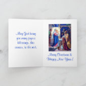 Weihnachtskarte 2 feiertagskarte (Innenseite)