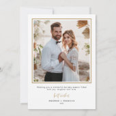 Weihnachtskarte 3 Foto Weihnachtskarte Gold Feiertagskarte (Rückseite)