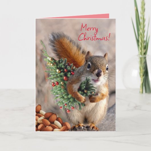 Weihnachtskarte 5 x 7" Mr. Bickles Karte (Vorderseite)