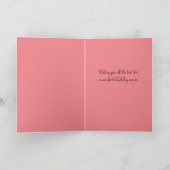 Weihnachtskarte 5 x 7" Mr. Bickles Karte (Innenseite)