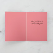 Weihnachtskarte 5 x 7" Mr. Bickles Karte (Innenseite)