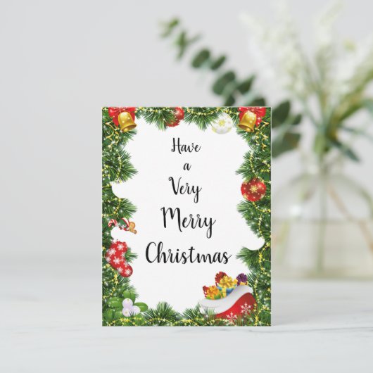 Weihnachtskarte 7 (Stehend Vorderseite)