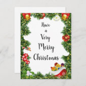 Weihnachtskarte 7 (Vorne/Hinten)