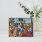 Weihnachtskarte Albrecht Durer 1506 Postkarte (Stehend Vorderseite)