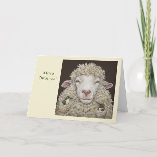 Weihnachtskarte "Along for Ride" Karte (Vorderseite)