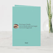 Weihnachtskarte: Alt werden Karte (Rückseite)