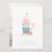 Weihnachtskarte am Meer Weihnachten Foto Weihnacht (Vorne/Hinten)