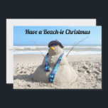 Weihnachtskarte am Strand Skulptur Snowman - flach Feiertagskarte<br><div class="desc">Weihnachtskarte - Stand Skulptur Snowman Meine Nichten,  Freund und ich fand heraus,  Sandskulptur ist keine leichte Aufgabe! Auch so etwas Einfaches! Aber wir sind sehr glücklich mit unserem Schneemann. Kudos an die Leute,  die da draußen kommen und echte Kunstwerke mit dem Sand machen! Ich grüße dich!</div>