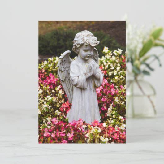 Weihnachtskarte Ankündigung (Stehend Vorderseite)