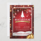 Weihnachtskarte Ankündigung (Rückseite)