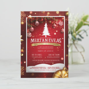 Weihnachtskarte Ankündigung