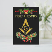 Weihnachtskarte Ankündigung (Stehend Vorderseite)