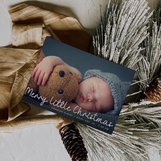 Weihnachtskarte Ankündigung